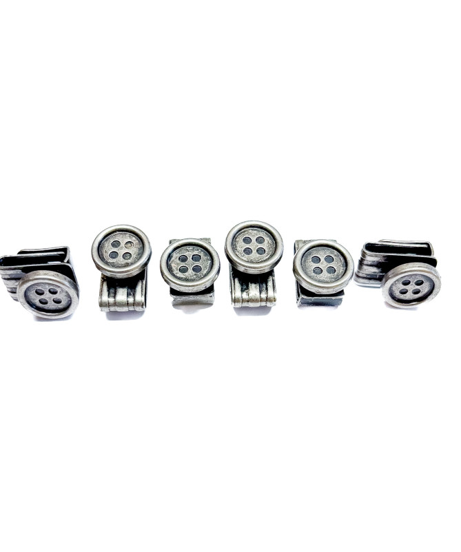 Set of 6 Bertelles clip buttons for Superior