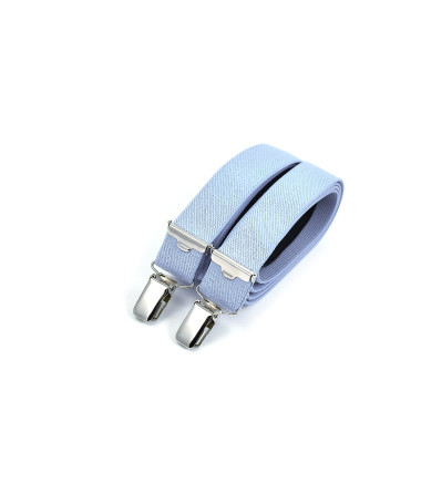 Bretelles fines - Pastel bleu ciel