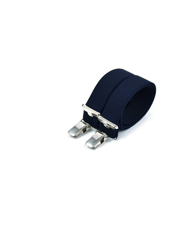 Thin "kids" braces / suspenders - Navy
